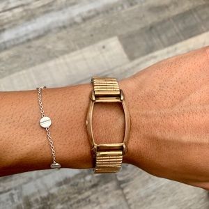 Brass/gold Watch band